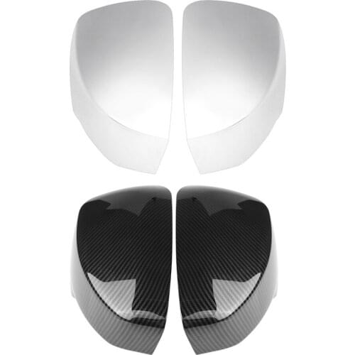 2 pieces ABS Side Door Rearview Mirror Cover Cap for Mitsubishi Eclipse Cross 2017-2018 Car Accessories