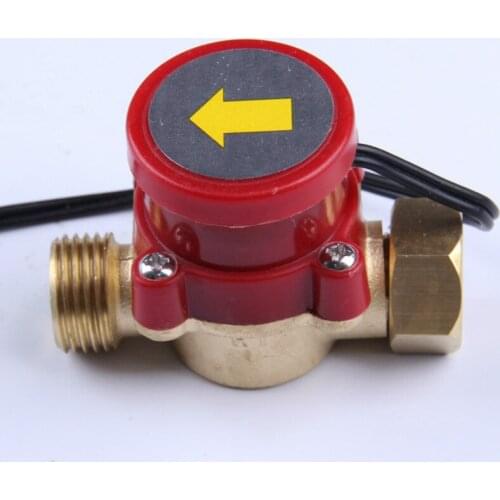 Water pump flow switch High Temperature 120W Circulation Pump Water Flow Sensor Switch Female Thread to Male Thread