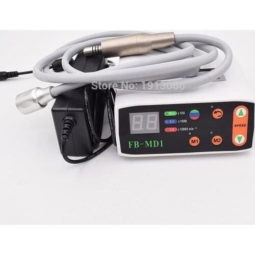 Dental chair with 1:5 1:1 contra angle slow speed handpiece Dental Brushless LED Electric Micro Motor 1:5 Increasing Handpiece