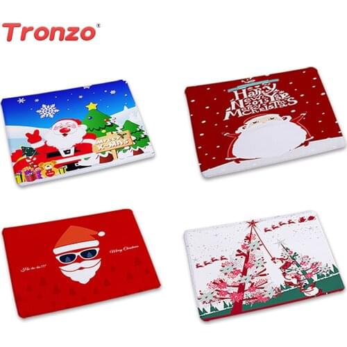 Tronzo Christmas Door Mat Merry Christmas Decorations For Home Outdoor 60x40cm Santa Reindeer Flannel Carpet Xmas New Year Party