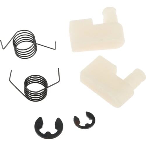 6PCS(2Sets) Chain Saw Flywheel Starter Pawl +Spring +Clip For Zenoah Chainsaw Parts 4500/5200/5800/43CC/45CC