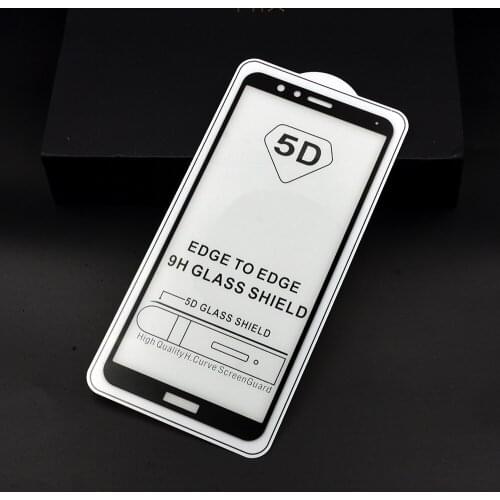 50pcs/lot 5D Full Cover Tempered Glass Screen Protector for xiaomi A2 redmi note 6 8 pro lite pocophone f1 max mix 3