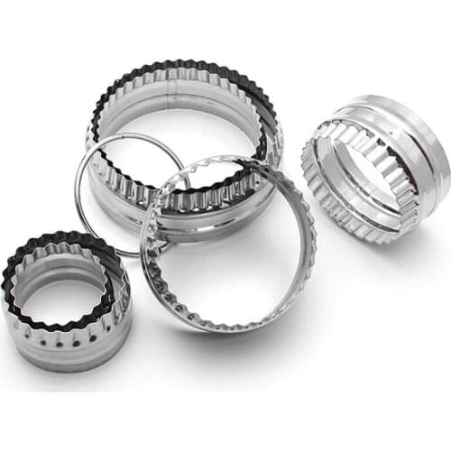 6Pcs DIY Lovely Sea Wave Type Cake Mold Fondant Cake Decorating Tools Soap Mold Cake Chocolate