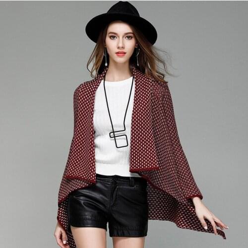AECU Womens Coat Winter Knitted Cardigans Women Clothing Long Sleeve Sweaters Coat Lady Cardigan Mujer Pull Femme Jacket 2021