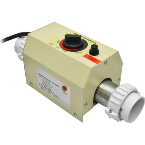 B-M3 Small Bathtub Heater Thermostat Electric Water Heater Automatic Thermostat For Swimming Pool Bathtub SPA Bath 3KW 220V Only