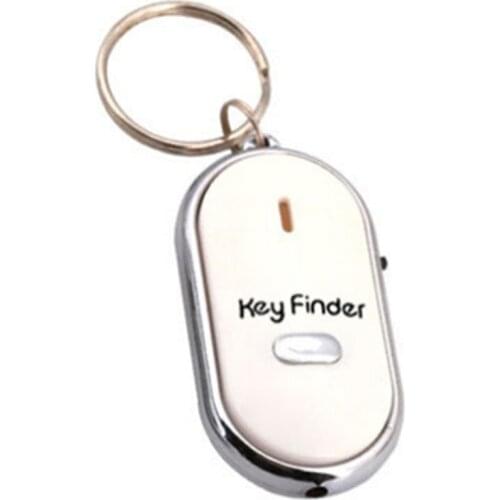 Mini Whistle Anti Lost Key Finder Wireless Smart Flashing Beeping Remote Lost Keyfinder Locator Keyring With LED Torch