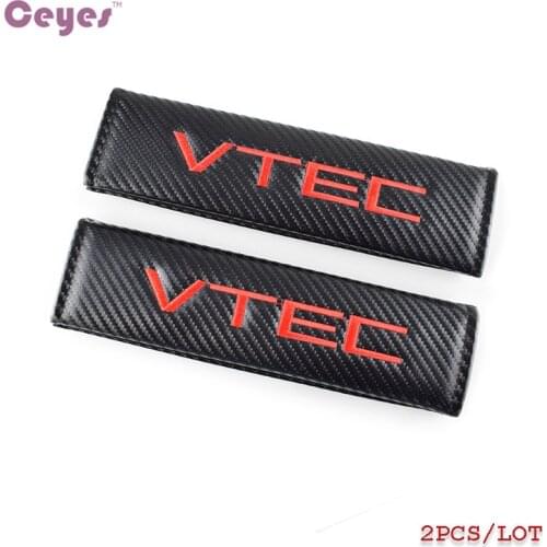 Ceyes Car-Styling Auto Emblems Case For Honda VTEC Civic Accord Refit Odyssey Spirior CRV Car Stickers Accessories Car Styling