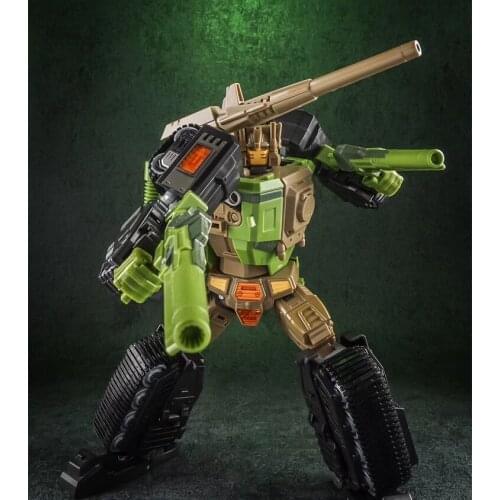 Yes Model YM12 RF-02 STUBBOM BUFFETT MT IRON WILL Transformation Action Figure