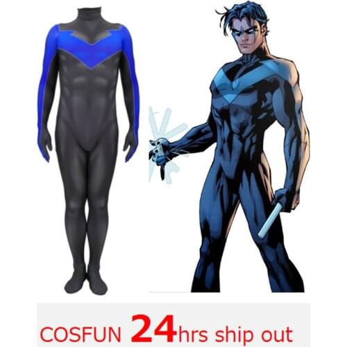 Kid costumes Night wing Cosplay Costume 3D Print Full Set Halloween Party Bodysuits Jumpsuits Kids Mens Night wing Cosplay