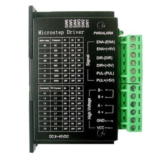 TB6600 upgraded version 32 subdivision 42/57/86 stepper motor driver 4.0A 42VDC module