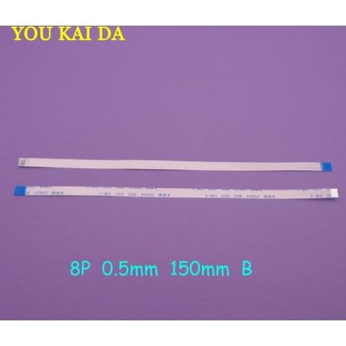 10pcs FFC FPC Flexible Cable for ASUS X550V X550C X550CC F550V X550 Touchpad flex cable Length 15cm 8 Pin 8P 0.5mm 150mm B