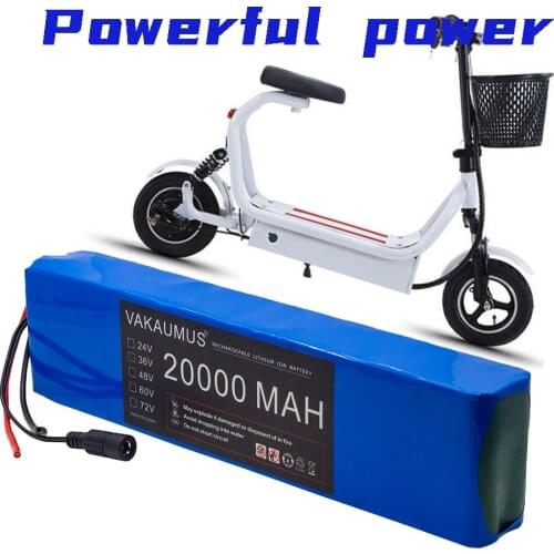 7S4P 24v Liion Battery Pack 29.4V 20000MAh Electric Bicycle Motor Ebike Scooter 18650 Lithium Batteries With BMS Charger