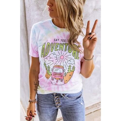 Summer Womens T-Shirt Printing T-Shirt Womens Sundress 2021 New Plus Size Fashion Clothing Aesthetic Clothing Tops