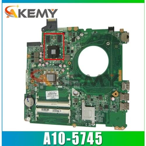 AKemy Laptop motherboard For HP Pavilion 15-P Series AM5745 216-0858020 Mainboard 766715-001 766715-501 DAY23AMB6C0