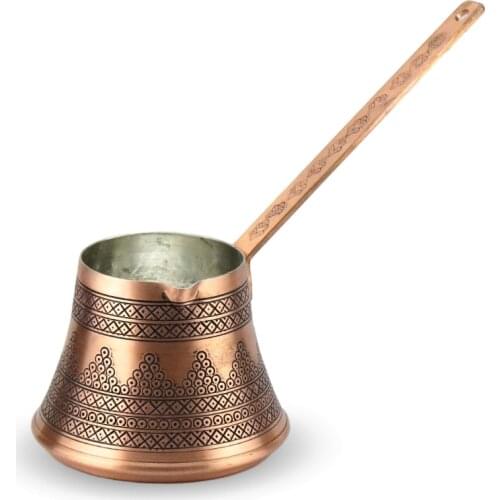 Morya Copper Turkish Coffee Pot Pour Over Coffee Pots Cafetera Stove Top Coffee Maker Espresso Moka Pot Kettle Pitcher Barista