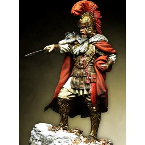 75mm scale Hannibal troops officer Resin Model Kit Model Free Shipping