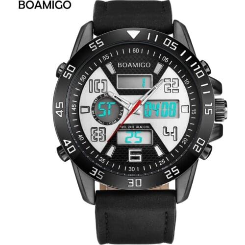 Fashion Sports Waterproof Dual Display Mens Watches Multifunctional LED Electronic Watches Quality Factory Wholesale