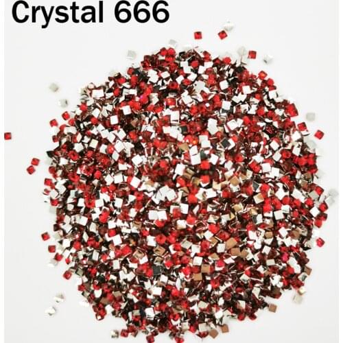 Crystal Stone Square Drills For DIY Diamond Painting Cross Stitch Embroidery Rhinestone Colorful Mosaic Flash Drill Ascher Gifts