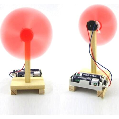 DIY Electric Fan Model Kit Kids Science Experiment Toys School Project Kindergarten Creative Assembled STEM Education
