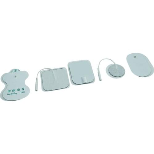 Wholesale electro shock self-adhesive electrodes electric nipple clamps clips connection cable SM electric Accessories sex toys