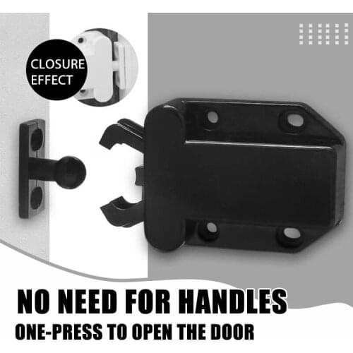 One-Press Furniture Rebound Bolt For Simple Minimalism Style Or Any Furniture Doors