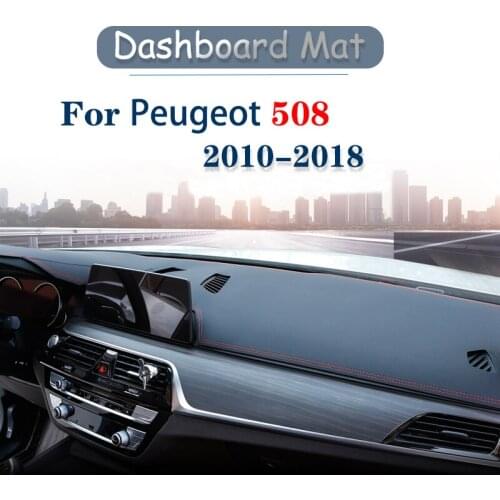 For Peugeot 508 508sw 508GT RXH 2010~2018 Anti-Slip Mat Dashboard Cover Pad Sunshade Dashmat Car Accessories 2012 2015 2016 2017