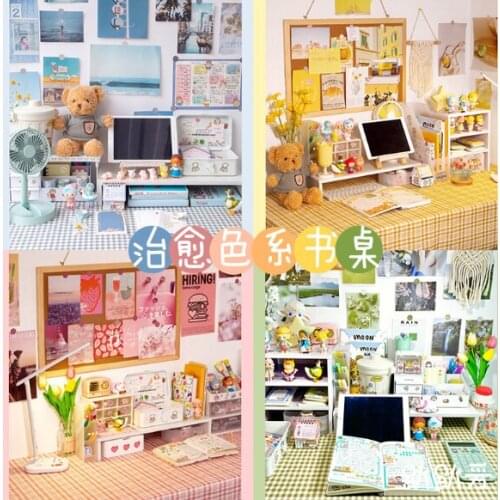 Book tablecloth student dormitory waterproof oil washable retro literary nostalgia girl heart storage box J05