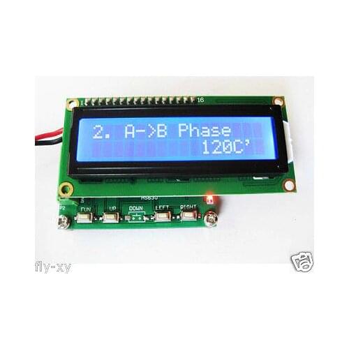Three-Phase Sine Signal Generator 0 to 360 Frequency meter Counter 1.00~200KHZ