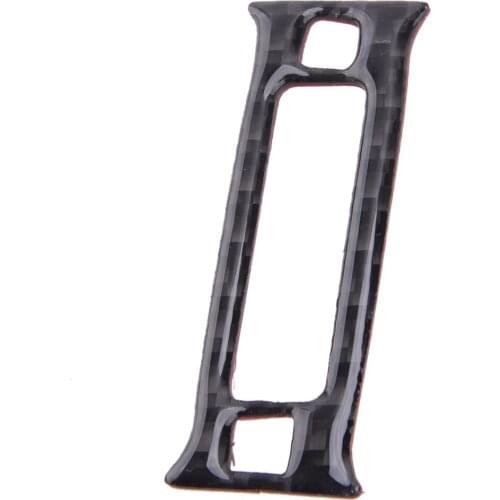 Car Carbon Fiber Interior Rear Air Vent Outlet Trim Cover fit for Infiniti Q50 Q60 2014 2015 2016 2017 2018 2019