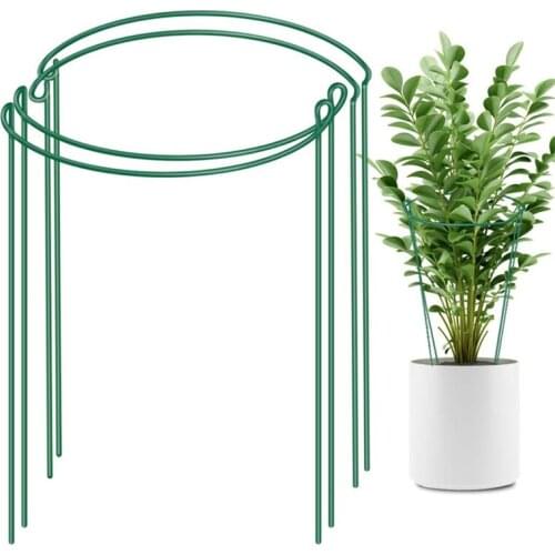 2Pcs Horticultural Plant Holder Ring Holder Garden Plant Holder Gardening Tool Vegetables Growing Support Brack Holder Tool