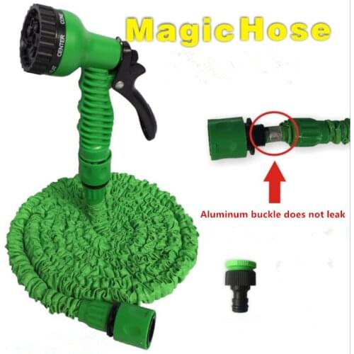 25-100FT Expandable Garden Hose Flexible Garden Water Hose for Car Hose Pipe Watering Connector With Spray Gun