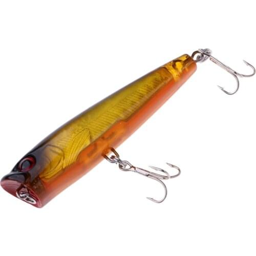 3D Eye Lifelike Hard Artificial Bait Top Water Floating Fishing Bait Lure for Freshwater Saltwater Fishing