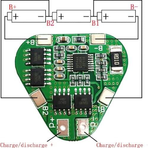 3S 12V 18650 Lithium Battery Protection Board 11.1V 12.6V overcharge over-discharge protect 8A 3 Cell Pack Li-ion BMS PCM PCB
