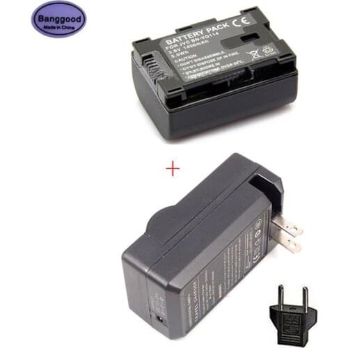 New 3.6V 1400mAh BN-VG114 BNVG114 BN VG114 Camera Battery for JVC BN-VG107 BN-VG108 BN-VG121 GZ-E100 GZ-EX210 GZ-EX250 GZ-EX215