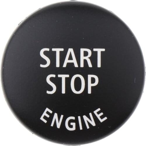 Auto Carbon Fiber Car Styling Start Button Sticker Auto Car Decorative Aceessories for bmw e60 e70 e90 e92 e93 High Quality