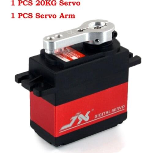 Free shipping 1PCS JX PDI-6221MG 20KG Large Torque Digital Coreless Servo for RC Car Crawler RC Boat Helicopter RC Model
