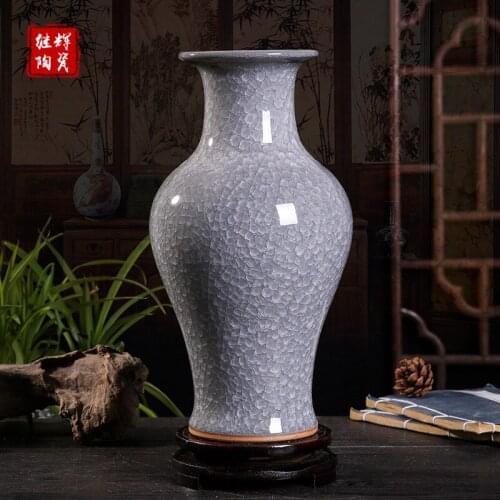 Jingdezhen China Handmade Simple Chinese Ceramic Decorative Vase Decoration