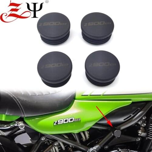 For Kawasaki Z900RS Z900 RS Z 900 RS 2017-2020 Motorcycle Frame Hole Cover Caps Plug Decorative Frame Cap Set Accessories