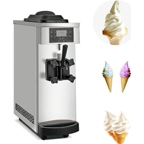 Commercial ice cream machine soft ice cream machine ice cream machine cone ice cream machine desktop single head