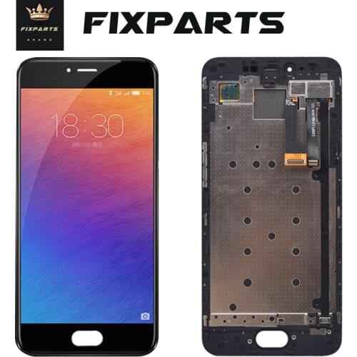 Meizu Pro 6 Pro6 LCD Display Touch Screen Digitizer Assembly With Frame 1920*1080 Replacement Parts for 5.2" meizu pro 6 lcd