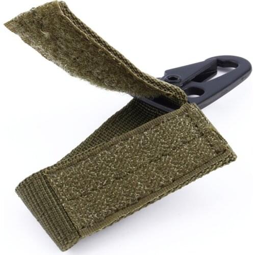 1 Pack(3pcs) Multifunctional Webbing Olecranon Hanging Buckle Mountaineering Hook Outdoor Tactical Mountaineering Keychain