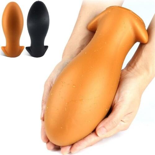 Huge Anal Plug Adult Anal Vagina Masturbation Prostate G spot Stimulator Sex Product Big Butt Plug Dilator For Woman Man Sex Toy