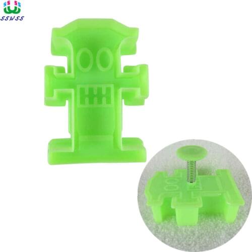 Skeleton Head Icicle Pattern Printing Molds,Food Grade Plastic Cake Decorating Cutters Tools,Direct Selling