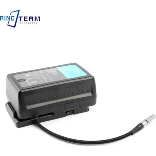 Wooden For Red Epic Scarlet Camera Camera 167000 WC BP Type RED Power Braided Cable V-Shaped Mounting Battery Plate Suitable