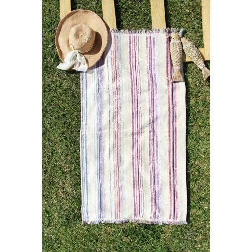 100% Cotton Bath Hammam 70x135cm Peshtamal Peshtemal Unisex Beach Towel Beach Pareo Sauna Gyms Towel Pool Towel