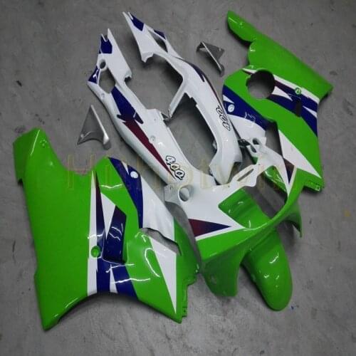 Screws+Custom green ABS motorcycle hull ZXR400 1991 1992 1993 1994 1995 1996 for Fairings
