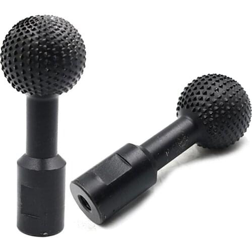 10/14mm Spherical Wooden Groove Carving Knife Rotary File Round Spherical File Carving Electric Grinder Grinding Head