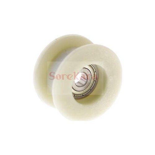 10*56*31mm U Groove width 20.5mm Guide Pulley Sheave Sealed Rail Ball Bearing