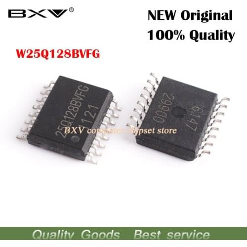 10pcs W25Q128BVFG 25Q128BVFG sop-16 16M flash memory new original laptop chip free shipping