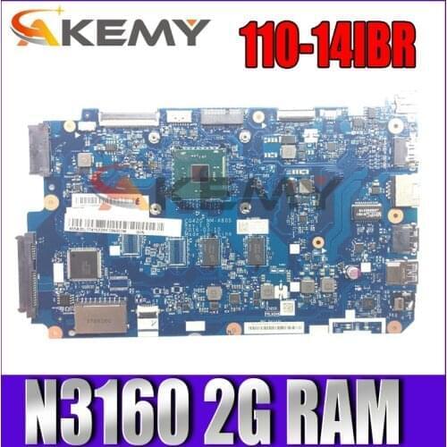 110-14IBR laptop motherboard N3160 UMA D2G number 5B20L45744 5B20L77420 5B20L45734 5B20L77425